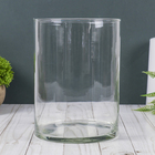 Ваза «Трубка 146», d=15 см, h=20 см, стекло, прозрачная - Фото 1