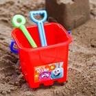 Набор для игры в песке: ведро, совок, грабли, СМЕШАРИКИ цвет МИКС, 530 мл - Фото 4