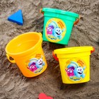 Ведро для игры в песке, СМЕШАРИКИ цвет МИКС, 530 мл - Фото 1
