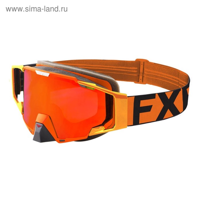 Очки FXR Pilot, взрослые, оранжевый, чёрный - Фото 1