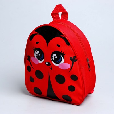Детский набор «Божья коровка»: рюкзак, кепка