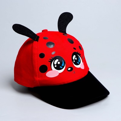 Детский набор «Божья коровка»: рюкзак, кепка