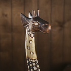 Сувенир «Жираф с узором сеточка», 9.5×15.5×80 см, дерево - фото 57928467