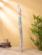 Сувенир «Серая кошка в полоску», 7×18×80 см, дерево - фото 57928472