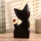 Сувенир дерево "Кошка с синими глазами" 5х9х20 см 4165738 - фото 16531889