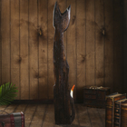 Сувенир "Кошка с леопардовыми лапками" дерево 7х16х100 см - фото 809212023