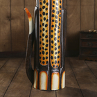 Сувенир "Кошка с леопардовыми лапками" дерево 7х16х100 см - фото 809212026