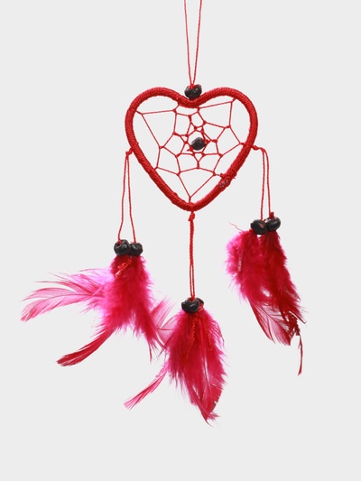 Ловец снов «Сердце красное», 0.5×7×25 см