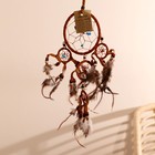 Ловец снов «Пять коричневых колец», 0.7×15×40 см - Фото 1