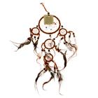 Ловец снов «Пять коричневых колец», 0.7×15×40 см - Фото 4