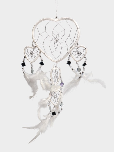 Ловец снов «Пять белых сердец», 0.7×16×45 см