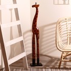 Сувенир дерево "Жираф темный" 14х22х100 см - фото 4563946