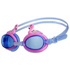 Очки для плавания детские ONLITOP «Фламинго», беруши, цвета МИКС - фото 3834418