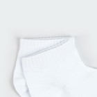 Набор носков детских (3 пары) белый, размер 16-18 - Фото 3