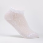 Набор носков детских (3 пары) белый, размер 18-20 - фото 8817894