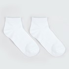 Набор носков детских (3 пары) белый, размер 20-22 - Фото 2