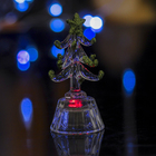 Фигурка новогодняя световая "Ёлка" капелька 8 см - Фото 2