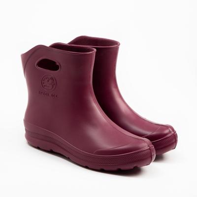 Сапоги женские, цвет бордо, размер 36/37