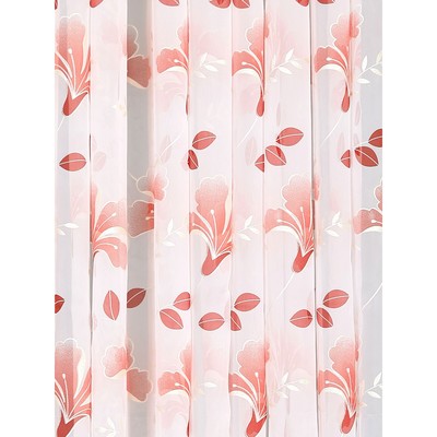 Штора тюль 300х260 см, вуаль печать, пэ 100%