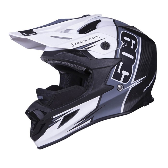 Шлем 509 Altitude Carbon, размер XS, белый, чёрный - Фото 1