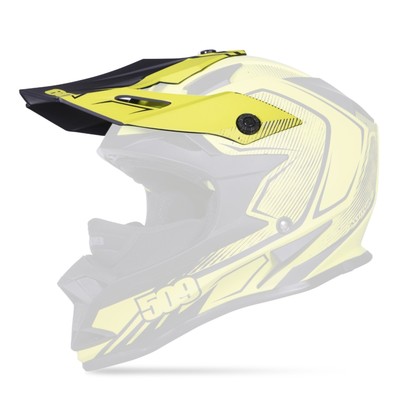 Козырек 509 Altitude, чёрно-жёлтый