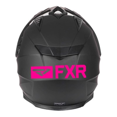 Шлем с двойным стеклом FXR Octane X Recoil, размер L, чёрный, розовый