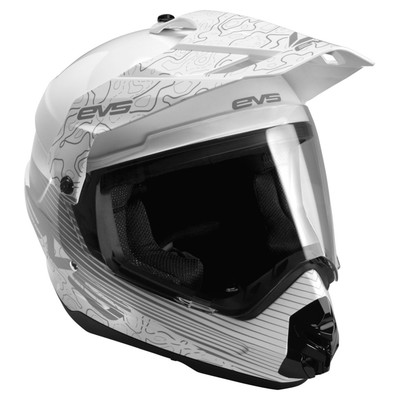Шлем EVS Venture Arise T5, размер XS, белый, серый