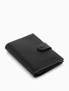 Обложка для документов 3 в 1 «Кайман», для автодокументов, паспорта и купюр на кнопке, чёрная - Фото 4