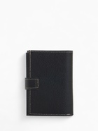 Обложка для документов 3 в 1 «Кайман», для автодокументов, паспорта и купюр на кнопке, чёрная - Фото 5