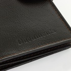 Обложка для документов 3 в 1: для автодокументов, паспорта, купюр на кнопке TEXTURA, цвет коричневый - Фото 8