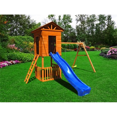 Детская площадка Можга Спортивный городок "Избушка"