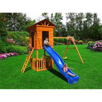 Детская площадка Можга Спортивный городок "Избушка"