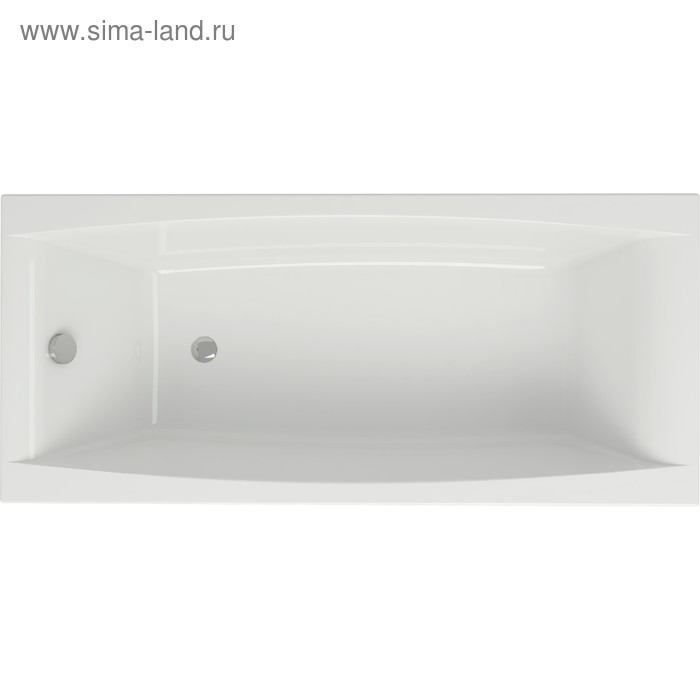 Ванна акриловая Cersanit VIRGO 180×80, белая, без каркаса и панели - Фото 1