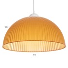 Светильник подвесной BayerLux «Волна», E27 15 Вт, коричневый, 40×40×18 (+60) см - Фото 4