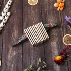 Сувенирный музыкальный инструмент «Трещотка крокодил пятнистый», 4×27×9 см, дерево, МИКС - Фото 15