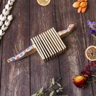 Сувенирный музыкальный инструмент «Трещотка крокодил пятнистый», 4×27×9 см, дерево, МИКС - Фото 18