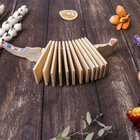 Сувенирный музыкальный инструмент «Трещотка крокодил пятнистый», 4×27×9 см, дерево, МИКС - Фото 20