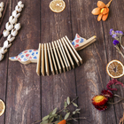 Сувенирный музыкальный инструмент «Трещотка крокодил пятнистый», 4×27×9 см, дерево, МИКС - Фото 7