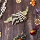 Сувенирный музыкальный инструмент «Трещотка крокодил пятнистый», 4×27×9 см, дерево, МИКС - Фото 10