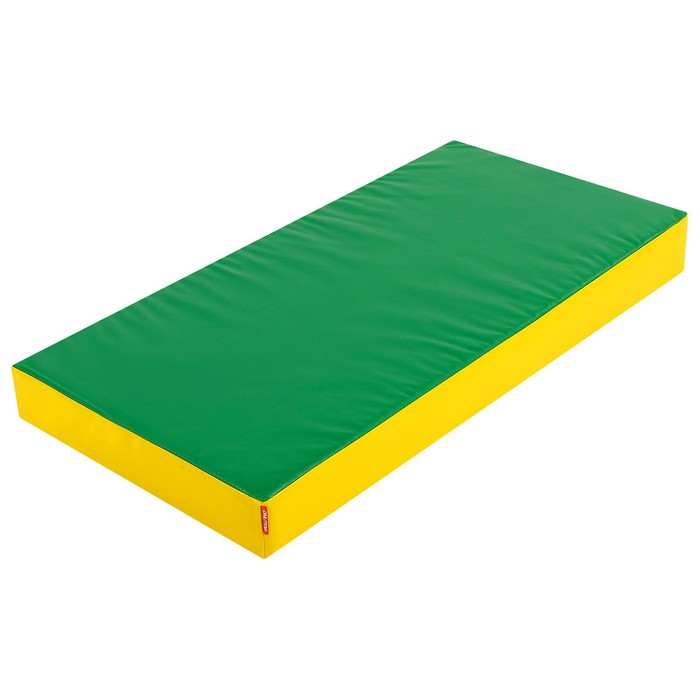 Мат ONLITOP, 100х50х10 см, цвет зелёный/жёлтый - фото 1909934584