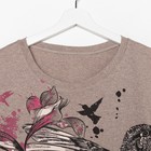 Ночная сорочка женская, цвет персик, размер 52 - Фото 5