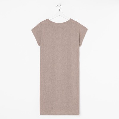 Ночная сорочка женская, цвет персик, размер 62