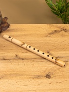 Сувенирный музыкальный инструмент «Флейта светлая», 30×1.8×1.8 см, бамбук - Фото 2
