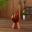 Подставка под визитки «Мир», 8×10×22 см, дерево - Фото 3