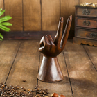 Подставка под визитки «Мир», 8×10×22 см, дерево - Фото 4