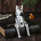 Сувенир «Зебра висячие лапки», 4.5×9×25 см, дерево - Фото 1