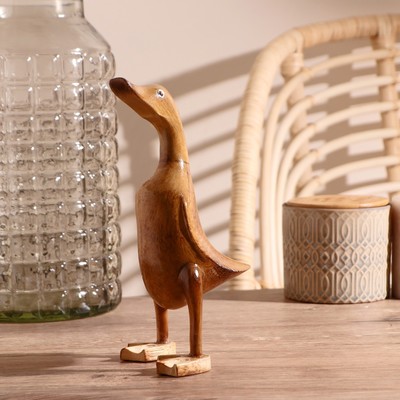 Сувенир «Утка простая», дерево, 13×12×23 см