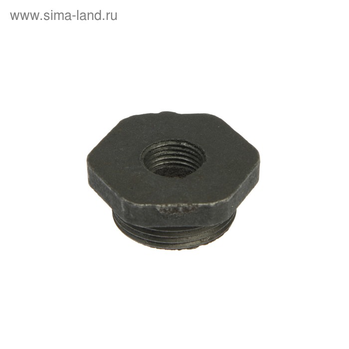 Пробка для чугунного радиатора, проходная, правая, 1/2" - Фото 1