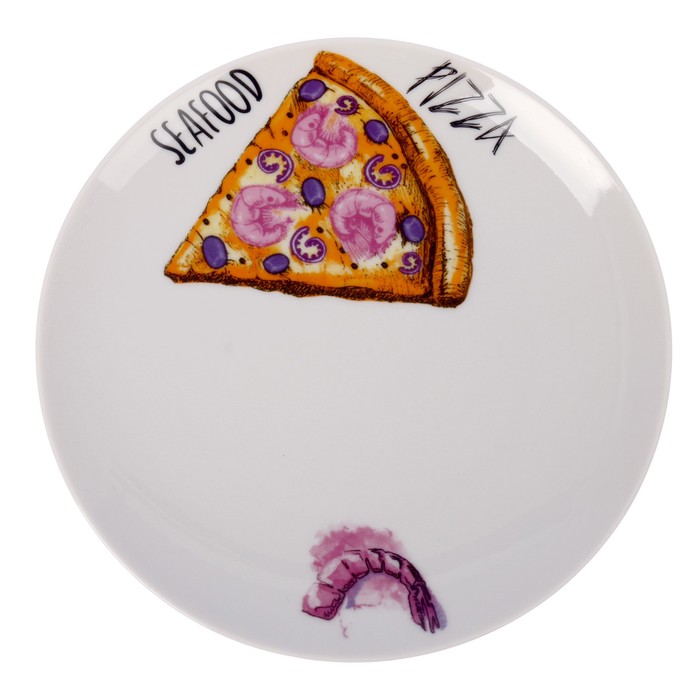 Набор для пиццы "Пицца", 7 предметов: 1 шт - 30 см, 6 шт - 20 см - фото 114089369