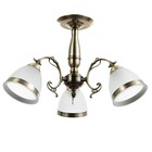 Люстра «Мадлен» 3×40 Вт E27 античная бронза 40×40×50 см - Фото 1